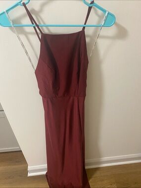 Blush mark bachelorette dress worn once